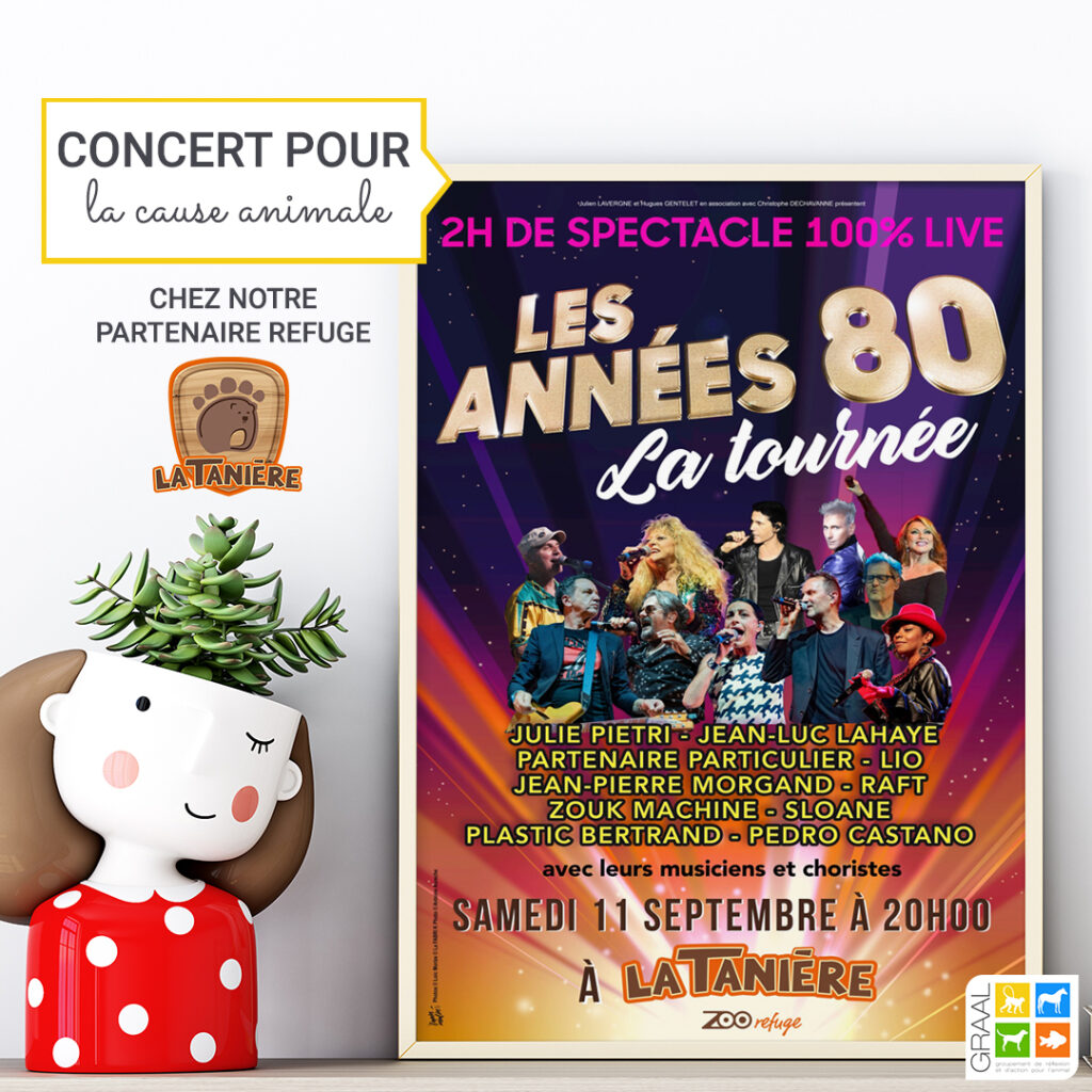 Un concert au profit de La Tanière, partenaire du GRAAL